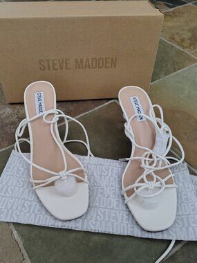 New Steve Madden Kitten Heel Sandal